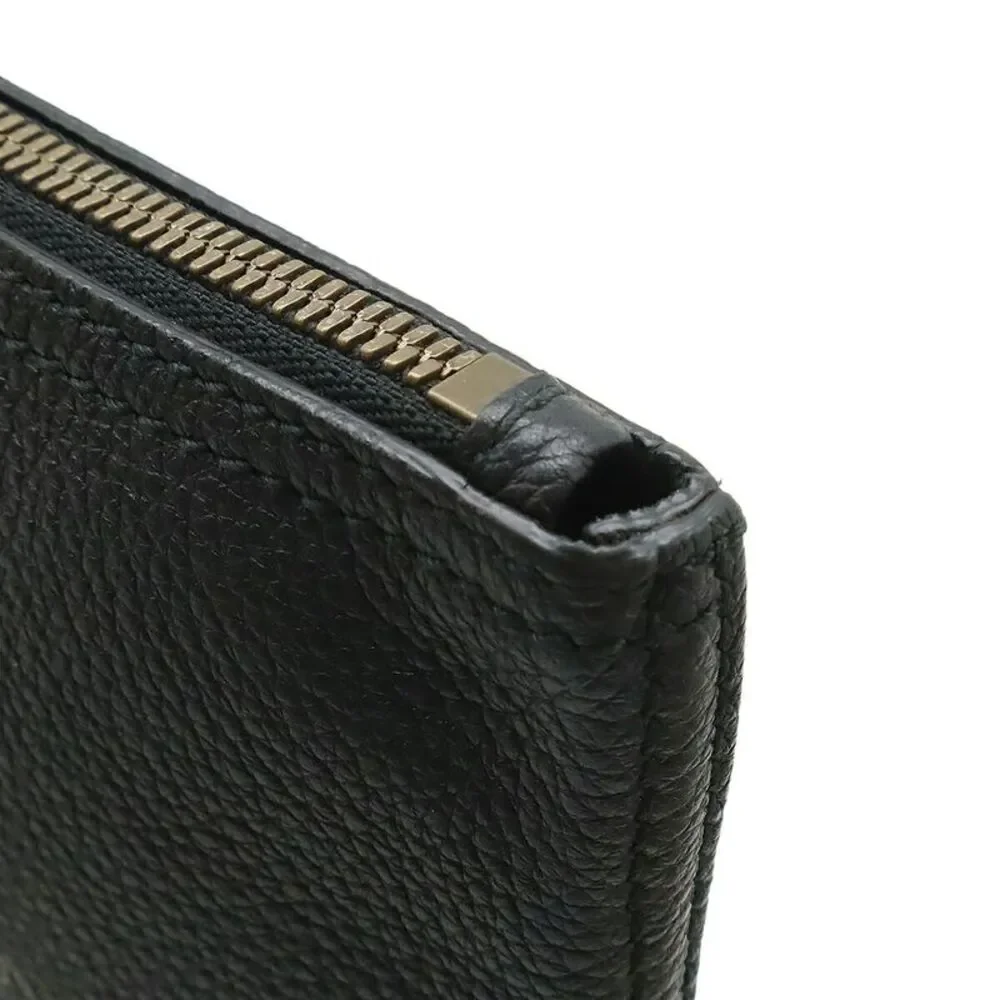 Gucci Logo Print Portfolio Clutch
